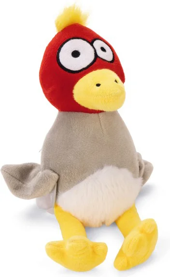Beeztees hondenspeelgoed vogel Dodo grijs 27 x 10 x 10 cm