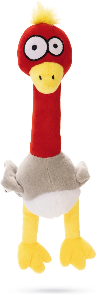 Beeztees knuffel vogel Dodo 10 x 8 x 38 cm