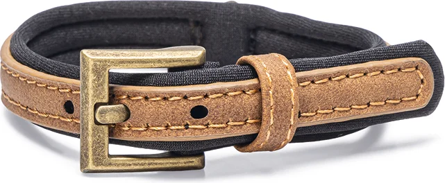 Beeztees hondenhalsband Balacron Ax bruin 21-26 x 1 cm