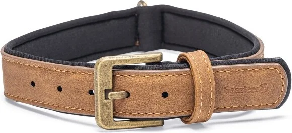 Beeztees hondenhalsband Balacron Ax bruin 38-48 x 2,5 cm