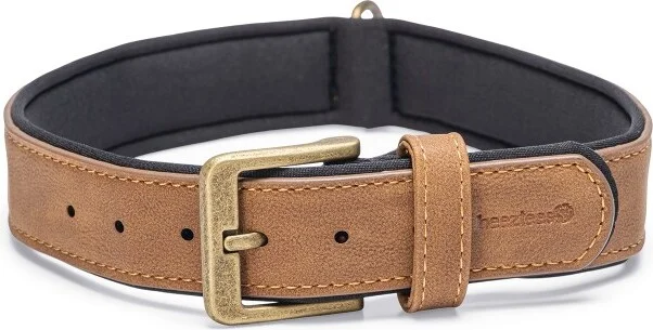 Beeztees hondenhalsband Balacron Ax bruin 47-57 x 3 cm