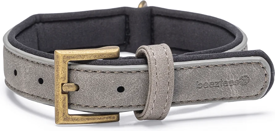 Beeztees hondenhalsband Balacron Ax grijs 29-35 x 1,5 cm