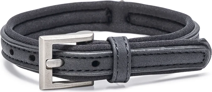 Beeztees hondenhalsband Balacron Ax zwart 24-30 x 1 cm
