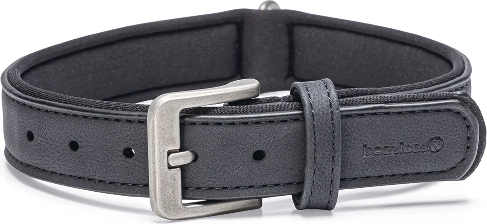 Beeztees hondenhalsband Balacron Ax zwart 38-48 x 2,5 cm