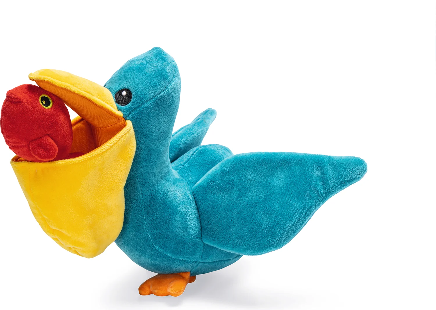 Beeztees vulbaar speelgoed Hide & Seek pelikaan 36,5 x 11 x 26 cm