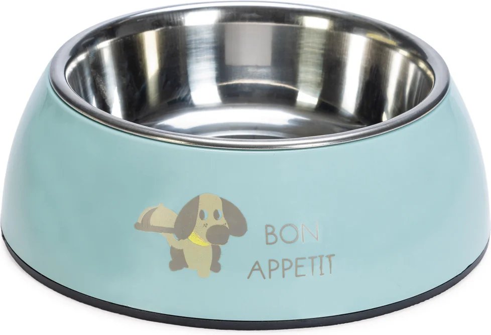 Beeztees voerbak Droppy blauw D 18 H 6,5 cm