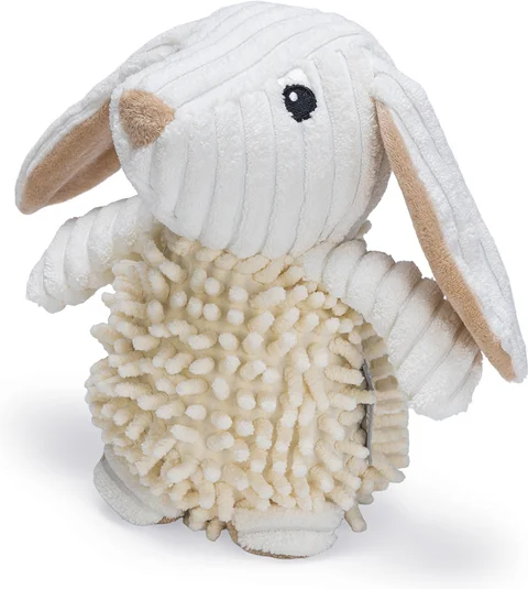 Beeztees knuffel Eco Buddies konijn Jenno 14 x 12 x 22 cm