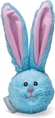 Beeztees knuffel Pasen paaskonijn Flip 11 x 8,5 x 21 cm