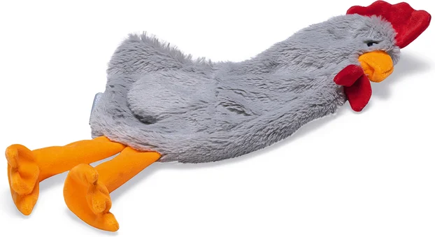 Beeztees knuffel kip Jip Flatino 40 x 21 x 2 cm