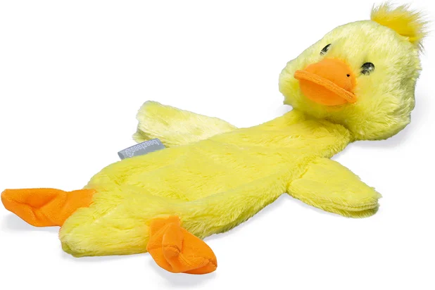 Beeztees knuffel Flatino kuiken Piep 40 x 23 x 9 cm