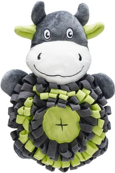 Beeztees vulbaar speelgoed Hide & Seek koe 21,5 x 9 x 32 cm