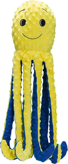 Beeztees knuffel octopus Amy geel 16 x 14,5 x 56 cm