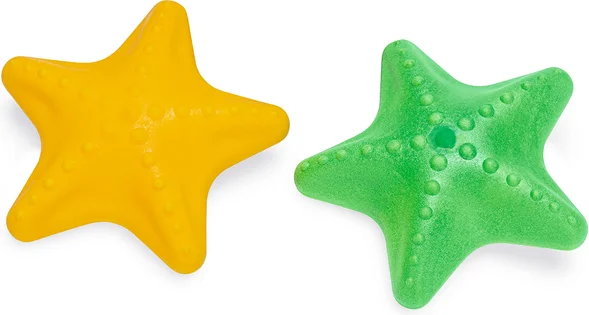 Beeztees drijvende zeesterren 10 x 10 x 5 cm 2 stuks