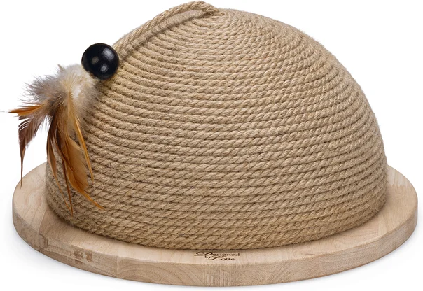 Designed by Lotte halve krabbol Vivi naturel D 34,5 H 18,5 cm