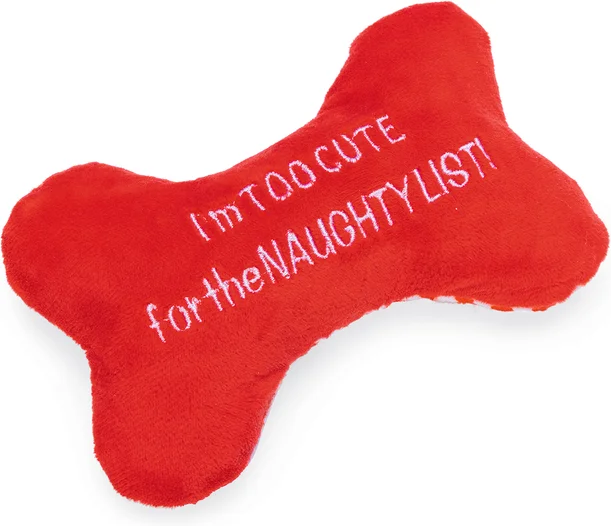 Beeztees knuffel kerst bot 16 x 4,5 x 10 cm