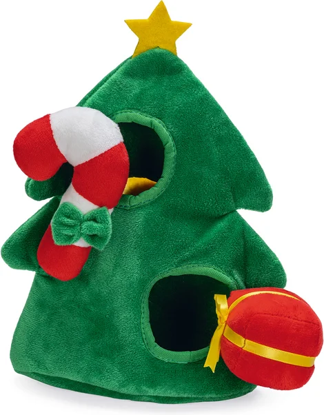 Beeztees hondenspeelgoed kerstboom groen 24 x 16,5 x 7 cm