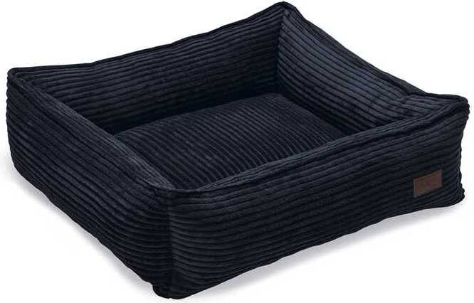 Designed by Lotte hondenmand Ribbed antraciet 65 x 60 x 20 cm