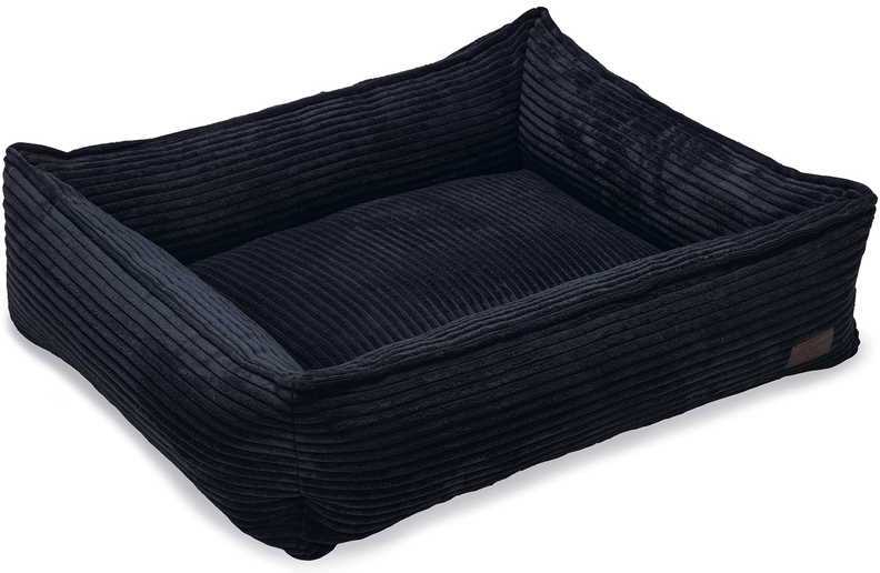 Designed by Lotte hondenmand Ribbed antraciet 80 x 70 x 22 cm