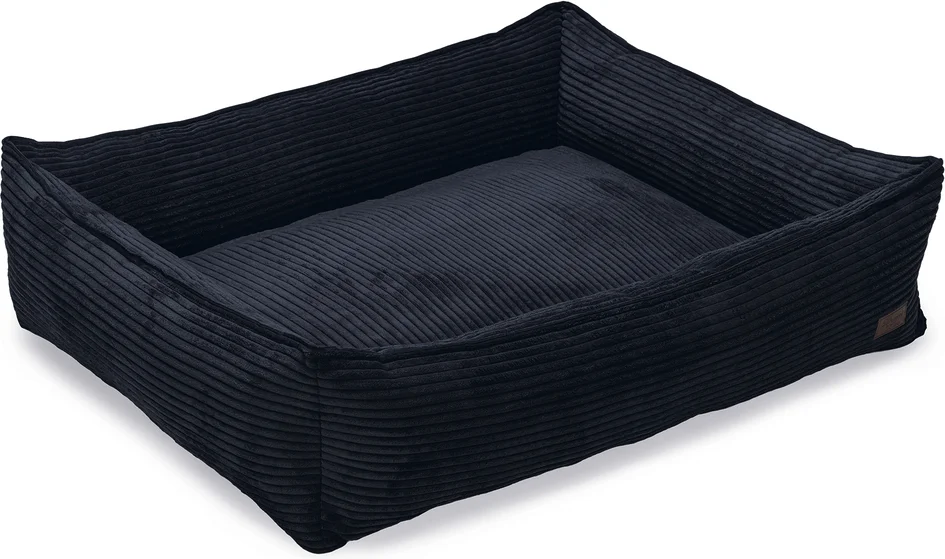 Designed by Lotte hondenmand Ribbed antraciet 95 x 80 x 23 cm