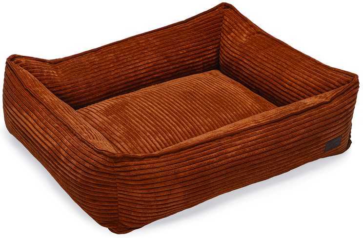 Designed by Lotte hondenmand Ribbed terracotta 80 x 70 x 22 cm