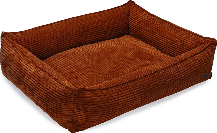 Designed by Lotte hondenmand Ribbed terracotta 95 x 80 x 23 cm