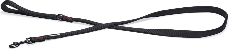 Beeztees hondenriem Parinca Premium zwart 180 x 2 cm
