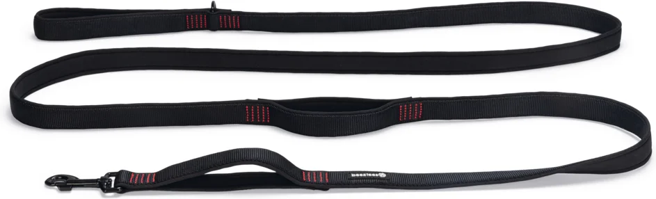 Beeztees hondenriem Parinca Premium zwart 300 x 2,5 cm