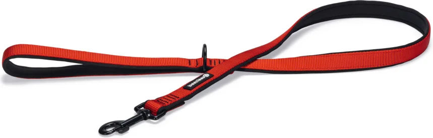 Beeztees hondenriem Parinca Premium rood 120 x 2 cm