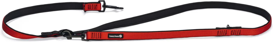 Beeztees dressuurlijn Parinca Premium rood 200 x 2 cm