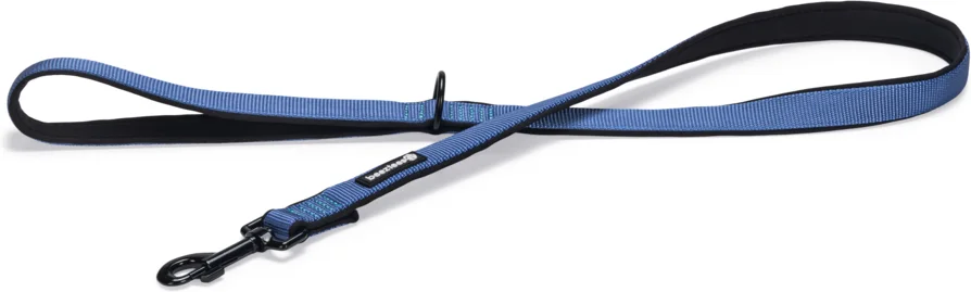 Beeztees hondenriem Parinca Premium blauw 120 x 2 cm