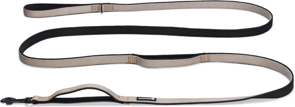Beeztees hondenriem Parinca Premium grijs 300 x 2 cm