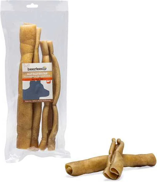 Beeztees natuurlijke snack rund 150 g 2 stuks