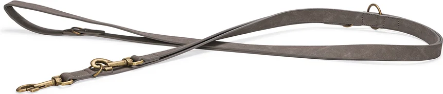 Beeztees verstelbare hondenriem Balacron Ax grijs 300 x 2,5 cm