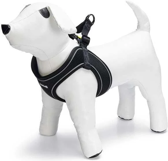 Beeztees hondentuig Parinca Premium zwart 44-55 cm