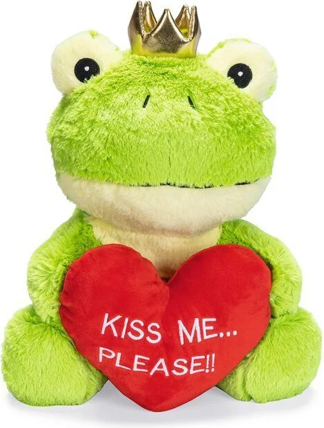 Beeztees knuffel Valentijn kikker 25 x 18,5 x 32 cm