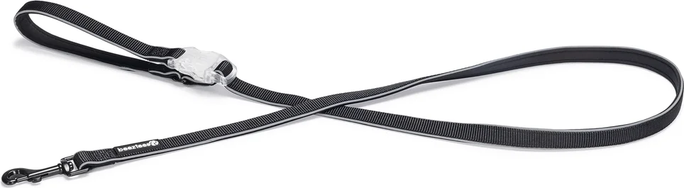Beeztees hondenriem Parinca Premium zwart 150 x 2 cm