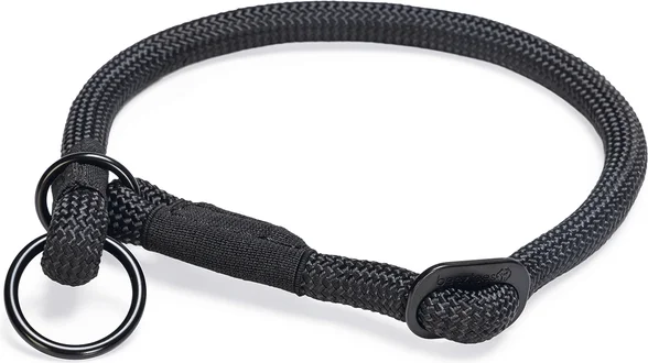 Beeztees hondenhalsband Parinca zwart 50 x 1,2 cm