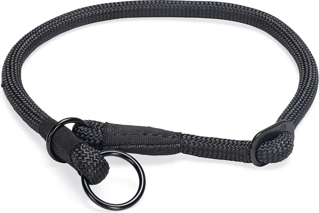 Beeztees hondenhalsband Parinca zwart 60 x 1,2 cm