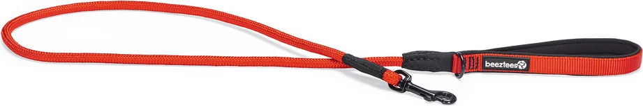 Beeztees hondenriem Parinca Premium rood 120 x 1 cm