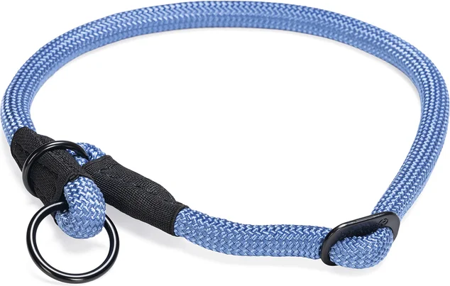 Beeztees hondenhalsband Parinca blauw 60 x 1,2 cm