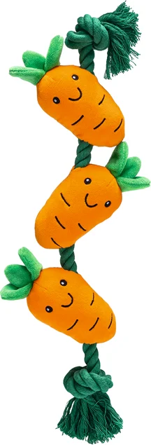 Beeztees flostouw wortel 38 x 13,5 x 5 cm