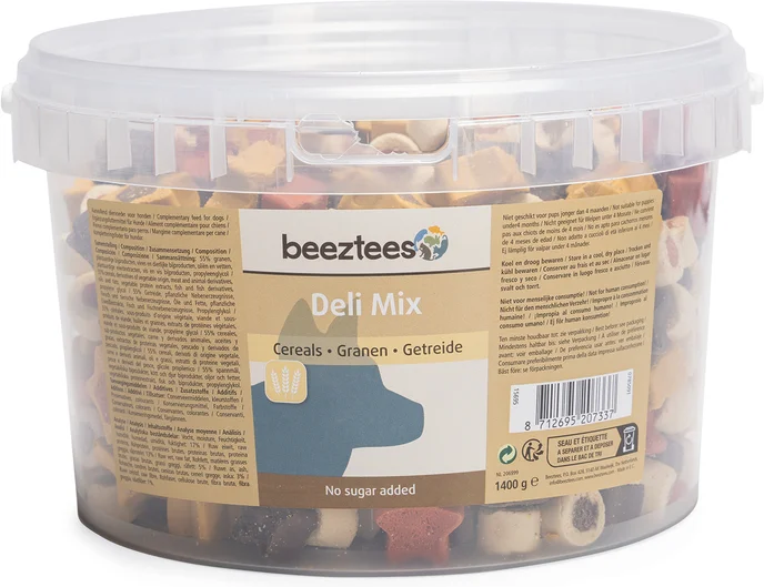 Beeztees hondensnoepjes deli mix 1,4 kg