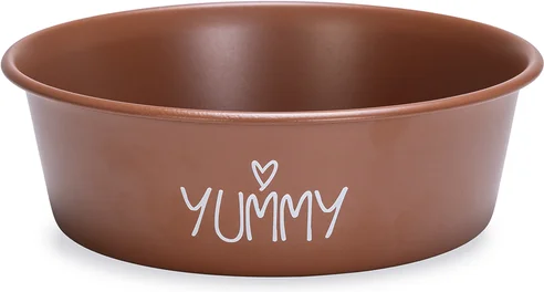 Beeztees hondenvoerbak Snoes terracotta D 16 H 5,5 cm