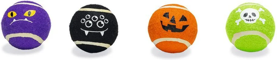 Beeztees bal Halloween D 6,3 H 6,3 cm 4 stuks