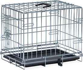 Beeztees hondenbench 1-deurs zilver XS 49 x 36 x 40 cm