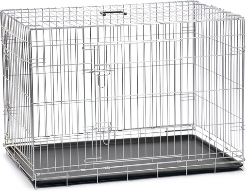 Beeztees hondenbench zilver 107 x 34 x 70 x 76 cm