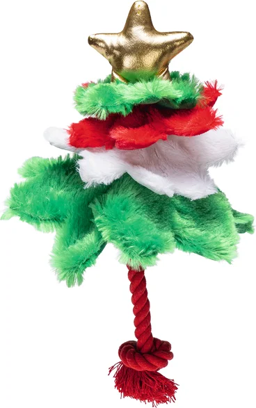 Beeztees hondenspeelgoed kerstboom 30 x 20 x 15 cm