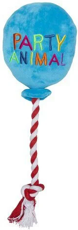 Beeztees knuffel Party ballon 13 x 7,5 x 39 cm