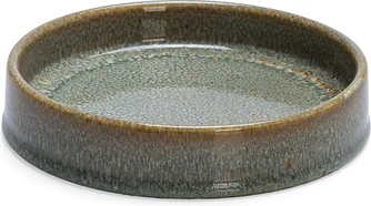 Designed by Lotte kattenvoerbak Jace groen D 15 H 3 cm