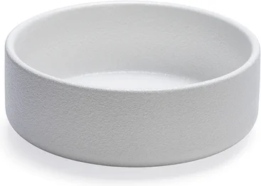 Designed by Lotte voerbak Lojs wit D 16 H 6 cm